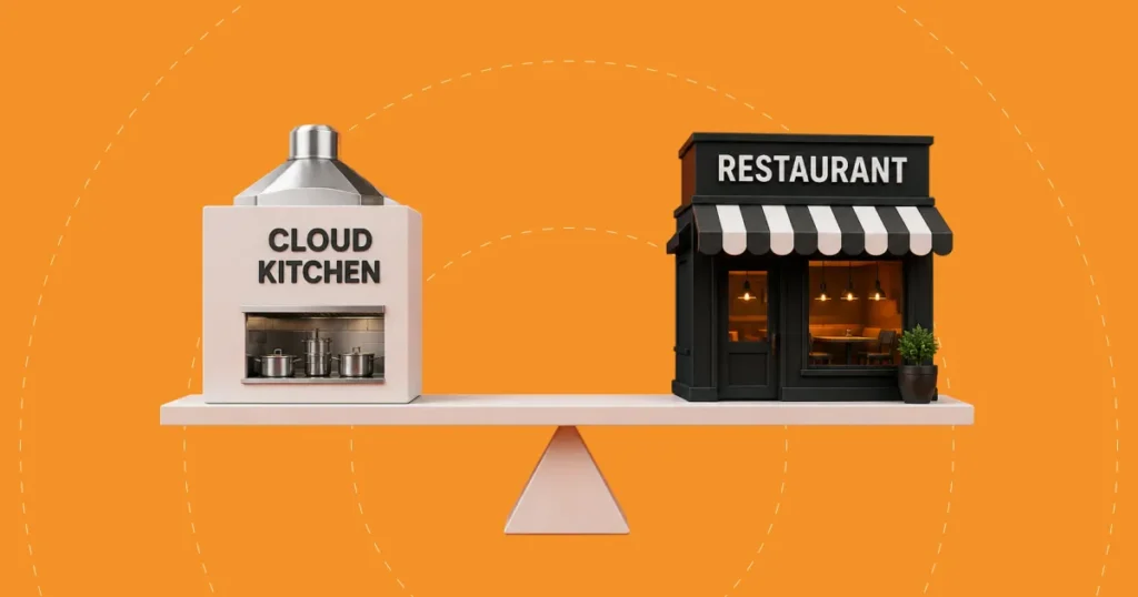 Cloud Kitchen Versus Restaurant for UAE Founders