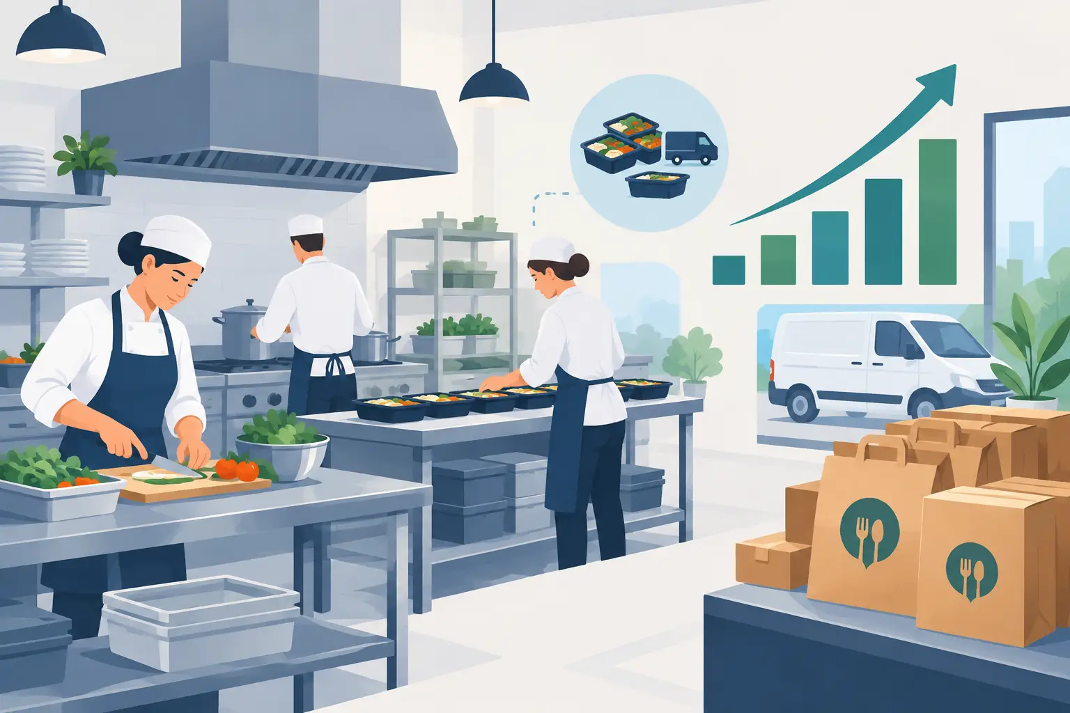 Kitchen Capacity Planning for Delivery Growth